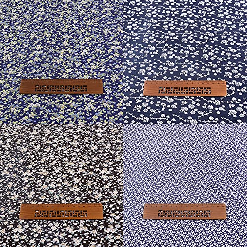 MWELLEWM 7 Pcs/Set Linen Cloth Needlework Fabric Solid Colour Cloth  Garments Crafts Accessories Square Embroidery Cloth (50 * 50CM)…